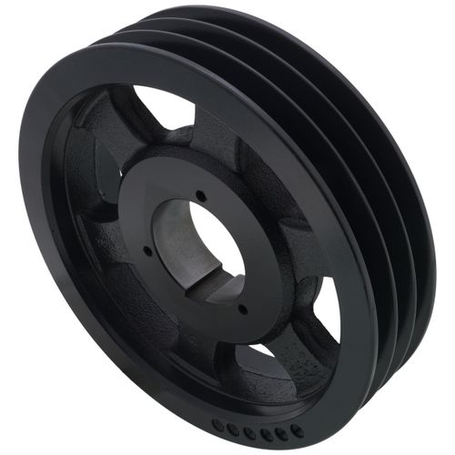 Main product image of 3 Groove Cast Iron Split Taper Sheave, A, B or 5V Belt, 9.68" OD