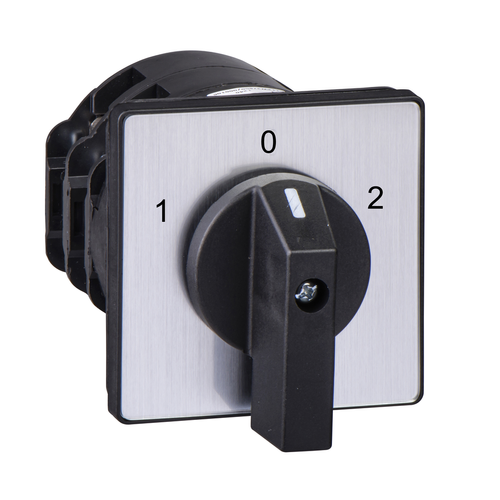 Main product image of Harmony K Cam Changeover Switch, 3 Poles, 2 Steps + Position 0 (115A, 60 Deg)