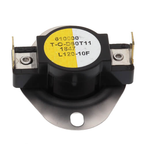 Main product image of 3/4" Snap Disc Limit Control, Cut-In- 110 Degrees F, Cut-Out - 120 Degrees F (Open on Rise)