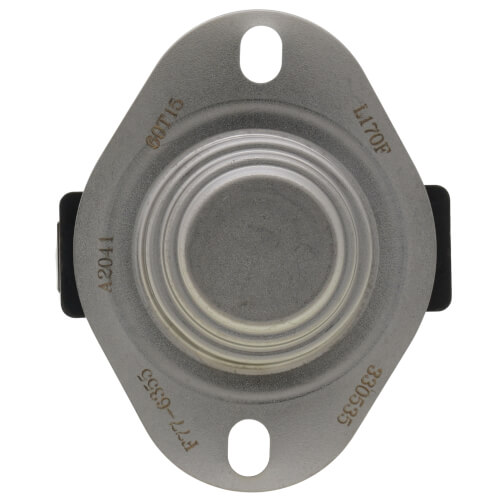 Main product image of 3/4" Snap Disc Limit Control, Cut-In Manual Reset, Cut-Out 170 Degrees F (Open On Rise)