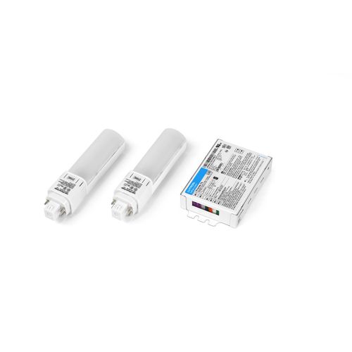 Main product image of Ballast Retrofit Kit by C-Flex: Horizontal CFL, 2-Lamp (Case of 12 Kits), 3000K, 3-Wire Driver,