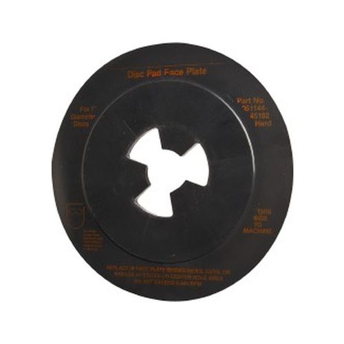 Main product image of 7" Max diam, Abrasive Disc Face Plate 5/8-11, 7,000 RPM, 45192