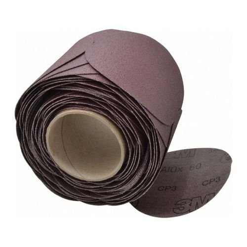 Main product image of 5" Disc dia, 60 Grit, Alum. Oxide Med Grade, X-Weighted Stikit Cloth Disc (Pack of 100)