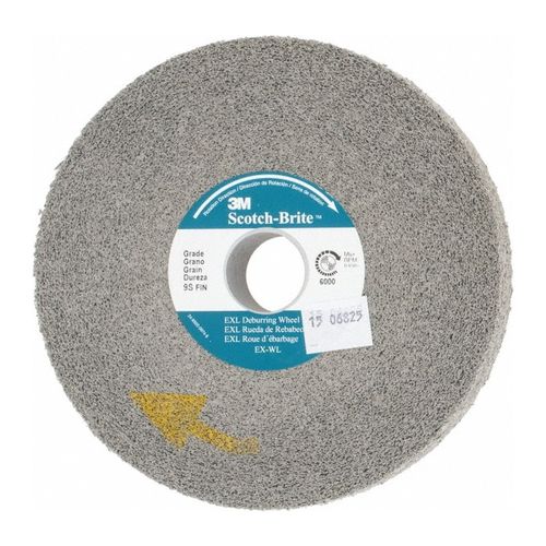 Main product image of 6" x 1" x 1", Scotch-Brite EXL Deburring Convolute Wheel, XL-WL, 9S Fine