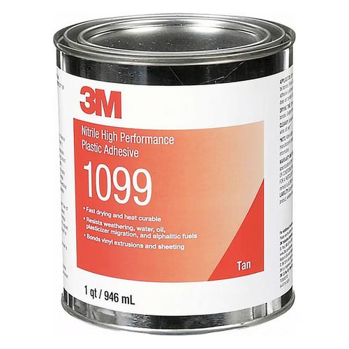 Main product image of 1 Quart, Tan, Nitrile High Performance Plastic Adhesive 1099