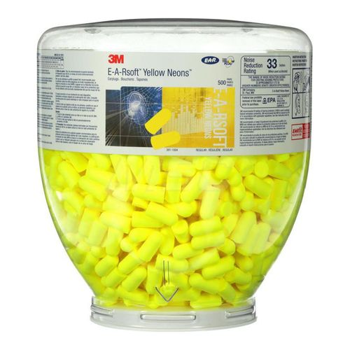 Main product image of Foam, Taper End Shape, 33dB, Disposable, Earplugs (Pack of 500)