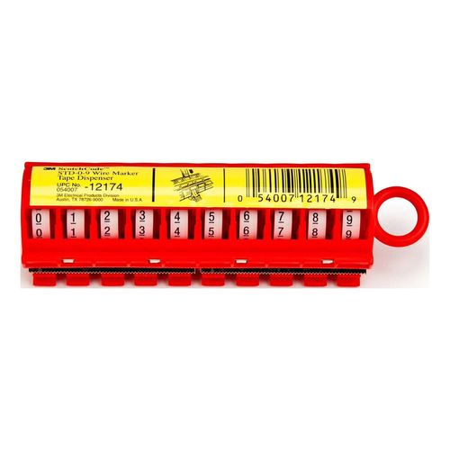Main product image of 8' Long x 0.215" Wide, Polyester Film, Preprinted Handheld Dispenser