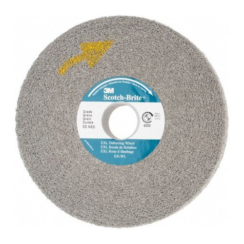 Main product image of 6" x 1" x 1", Scotch-Brite EXL Deburring Convolute Wheel, XL-WL, 8S Medium