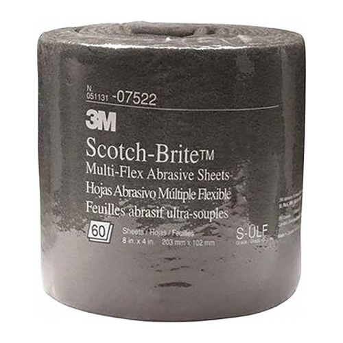Main product image of 8" x 20 ft, Scotch-Brite Multi-Flex Sheet Roll, MX-SR, SiC Ultra Fine (Gray)