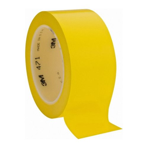 Main product image of 2" x 36 yd, Yellow, Vinyl Tape 471, 5.2 mil