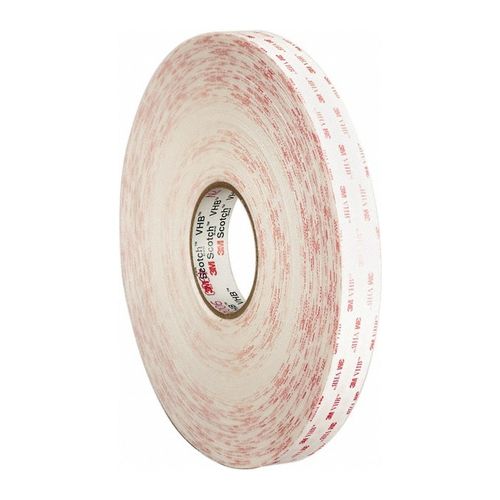 Main product image of 1/2" x 36 yd, White, VHB Tape 4950, 45 mil