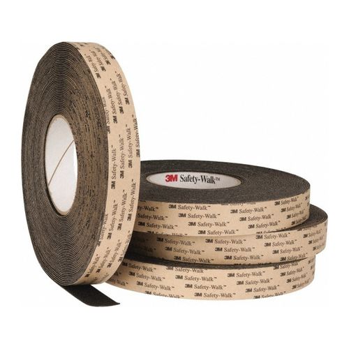 Main product image of 1" x 60' ft. Vinyl Black, Anti-Slip Surface, Floor & Aisle Marking Tape (Pack of 4)