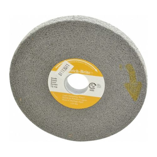 Main product image of 6" x 1/2" x 1", Scotch-Brite Light Deburring Wheel, LD-WL, 7S Fine