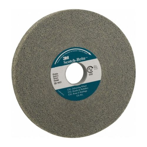 Main product image of 12" x 2" x 5", Scotch-Brite EXL Deburring Convolute Wheel, XL-WL, 9S Fine