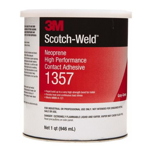 Main product image of 1 Qt Can, 1357 1QT High Perfrmnc Scotchgrip Contact Adhesv, Contact Adhesive Glue (Green)