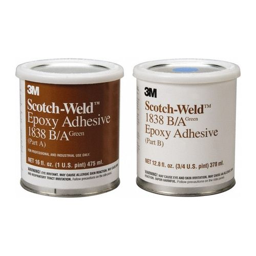 Main product image of 32 oz. Can Green, Scotch-Weld Epoxy Adhesive 1838, Part B/A