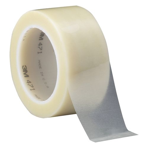 Main product image of 1" x 36 yd, Transparent, Vinyl Tape 471, 5.2 mil