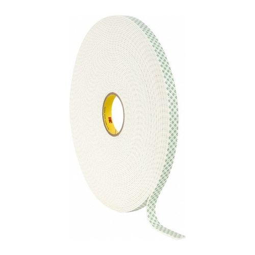 Main product image of 3/4" x 36 yd, Double Coated Urethane Foam Tape 4008, Off White, 125 mil