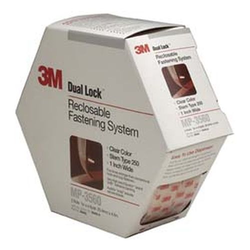 Main product image of 15" Long, Polyethylene, Reusable Cable Tie, Clear (Pack of 2)
