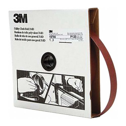 Main product image of 1" x 50 yd, Utility Cloth Roll 314D, P120 J-weight