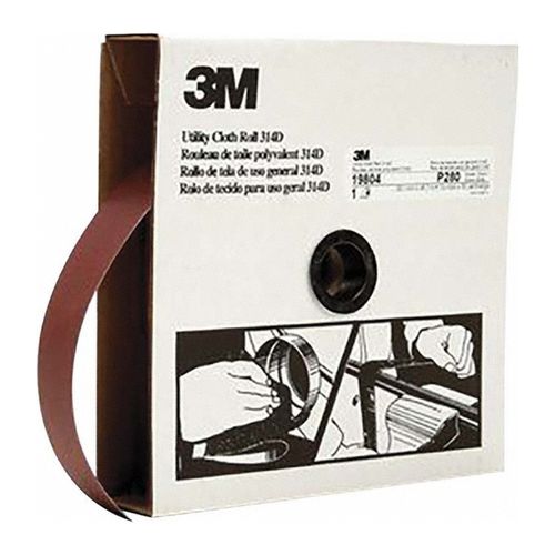Main product image of 1-1/2" x 50 yd, Utility Cloth Roll 314D, P280 J-weight