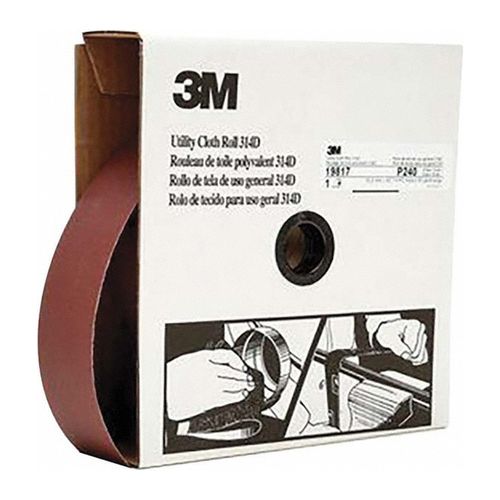 Main product image of 2" x 50 yd, Utility Cloth Roll 314D, P240 J-weight