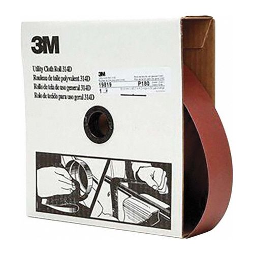 Main product image of 2" x 50 yd, Utility Cloth Roll 314D, P180 J-weight