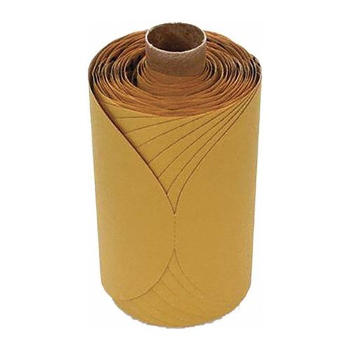 Main product image of Stikit Gold Film Disc Roll 255L, P180, 5" x NH, Die 500X (Pack of 125)