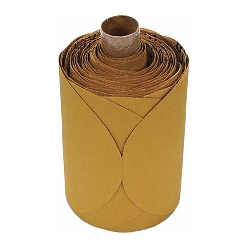 Main product image of Stikit Gold Film Disc Roll 255L, P120, 5" x NH, Die 500X (Pack of 125)
