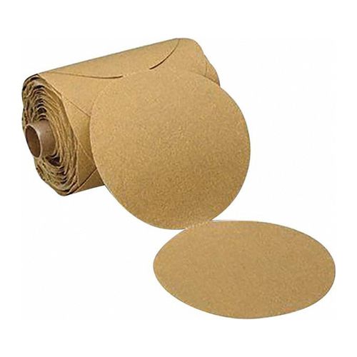 Main product image of Stikit Paper Disc Roll 236U, P220 C-weight, 5" x NH, Die 500X (Pack of 100)