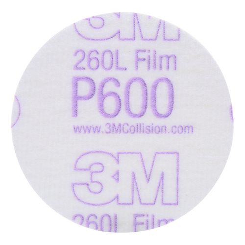 Main product image of 3", Hookit Finishing Film Abrasive Disc 260L, 00911, P600 (Pack of 50)