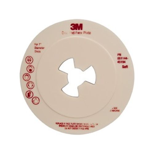 Main product image of Disc Pad Face Plate 45194, 7" Soft White
