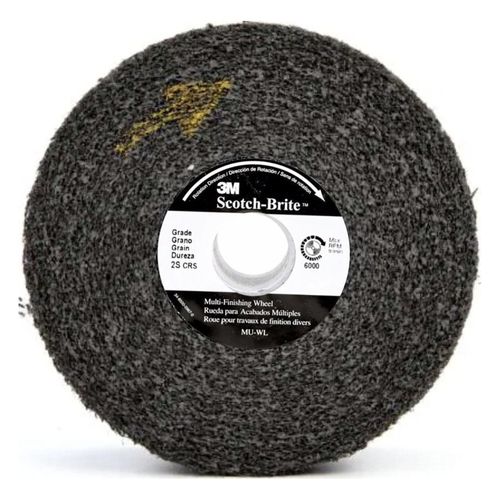 Main product image of 8" x 1" x 3", Scotch-Brite Multi-Finishing Convolute Wheel, MU-WL, 2S Coarse