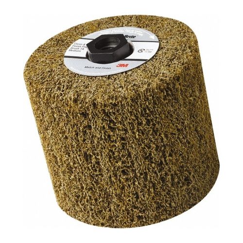 Main product image of Scotch-Brite Match and Finish High Strength Flap Brush, 4-1/2" x 4" x 5/8"-11 7A CRS