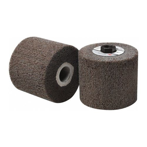 Main product image of Scotch-Brite Match and Finish High Strength Flap Brush, 4-1/2" x 4" x 5/8"-11 7A MED