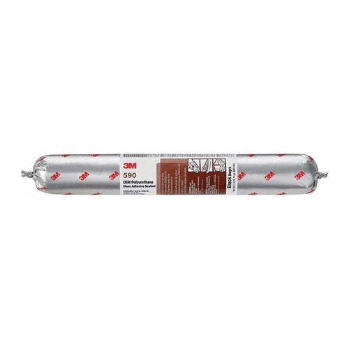 Main product image of Black, Polyurethane Glass Adhesive Sealant 590, 600 mL Sausage Pack