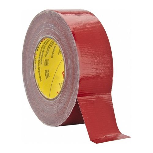 Main product image of 2" x 45 yd Long, 12 mil Thick, Polyethylene Foam, Rubber Adhesive, 35 Lb/in Tensile Strength Masking Tape (Red)