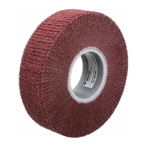 Main product image of 6 x 2" Alum. Oxide Unmounted Flap Wheel Nonwoven, Fine Grade, 2" Center Hole, 3,400 Max RPM