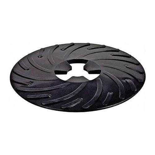 Main product image of Disc Pad Face Plate Ribbed 81729, 9" Hard Black