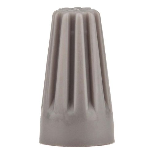 Main product image of Fire-Resistant, 3 AWG Standard Twist-On Wire Connector, Gray (Pack of 1000)