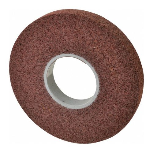 Main product image of 8" x 1" x 3", Scotch-Brite Metal Finishing Convolute Wheel, MF-WL, 6A Medium