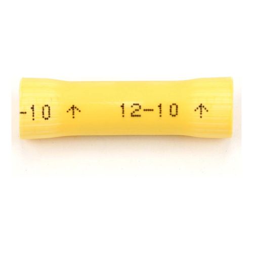 Main product image of Fully Insulated Vinyl, Crimp-On Connection Butt Splice Terminal (Pack of 100), 7010319497