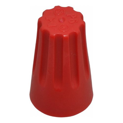 Main product image of Fire-Resistant, 2 AWG Standard Twist-On Wire Connector, Red (Pack of 100)