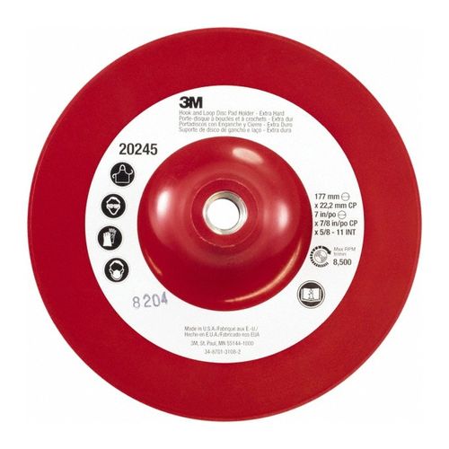 Main product image of Hook & Loop 8,500 Max RPM, Disc Backing Pad