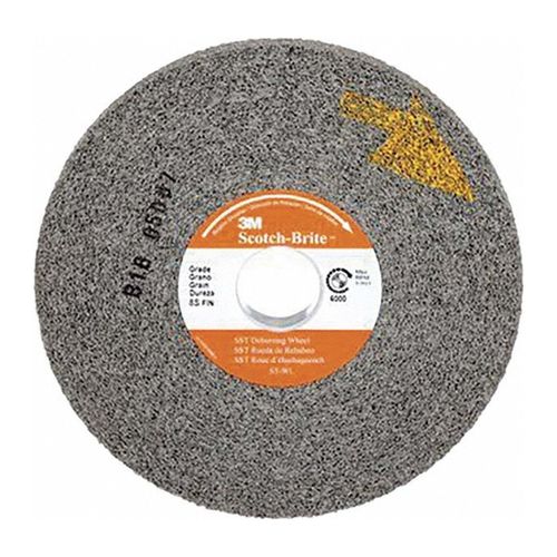 Main product image of 8" x 2" x 3", Scotch-Brite SST Deburring Wheel, ST-WL, 7A Fine