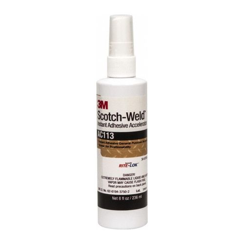 Main product image of 8 oz Bottle, Amber Series AC113, Bonds To Metal, Plastic & Rubber, Adhesive Glue