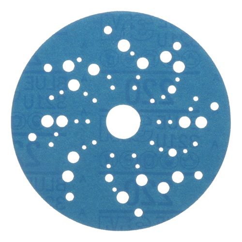 Main product image of 5", Hookit Blue Abrasive Disc 321U, 36162, 220, Multi-hole (Pack of 50)