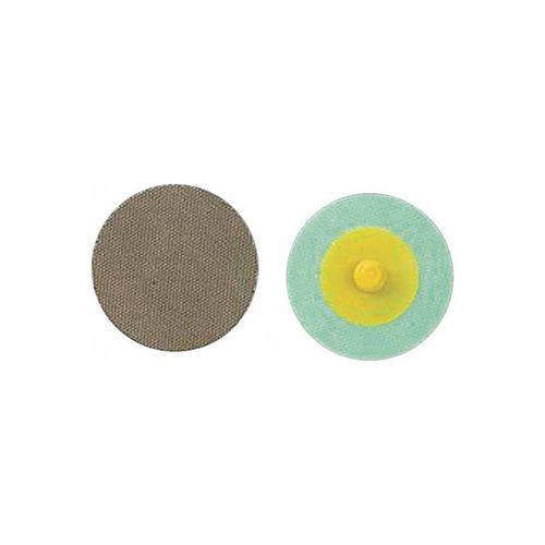 Main product image of 1-1/2" Dia 400 Grit Diamond Quick-Change Disc Roloc TR Yellow, 7100100636