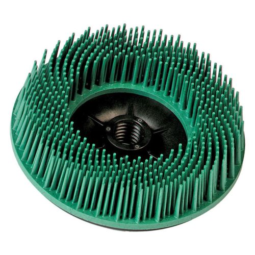 Main product image of Green, Scotch-Brite Bristle Disc, BD-ZB, 50, 4-1/2" x 5/8"-11 Internal