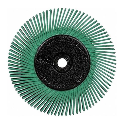 Main product image of Scotch-Brite Radial Bristle Brush, 6" x 1/2" x 1" 50 With Adapter